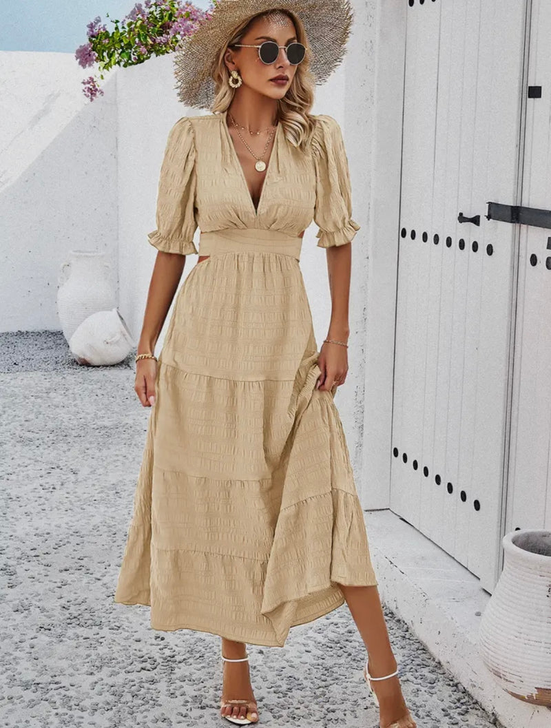 Summer Tan Dress Mint Grove Boutique Summer Tan Dress Mint Grove Boutique
