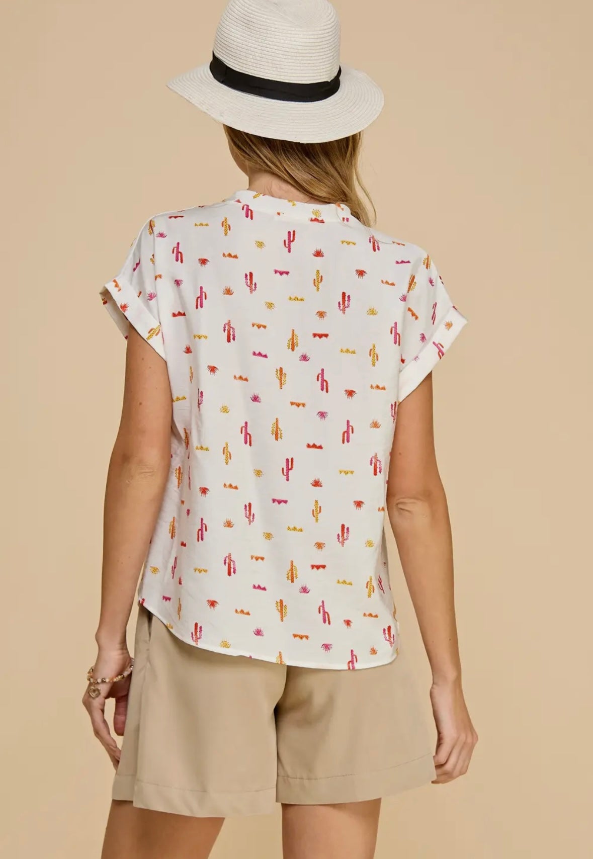 Sassy Cacti Top
