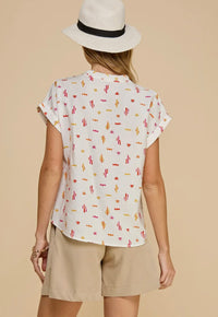 Sassy Cacti Top