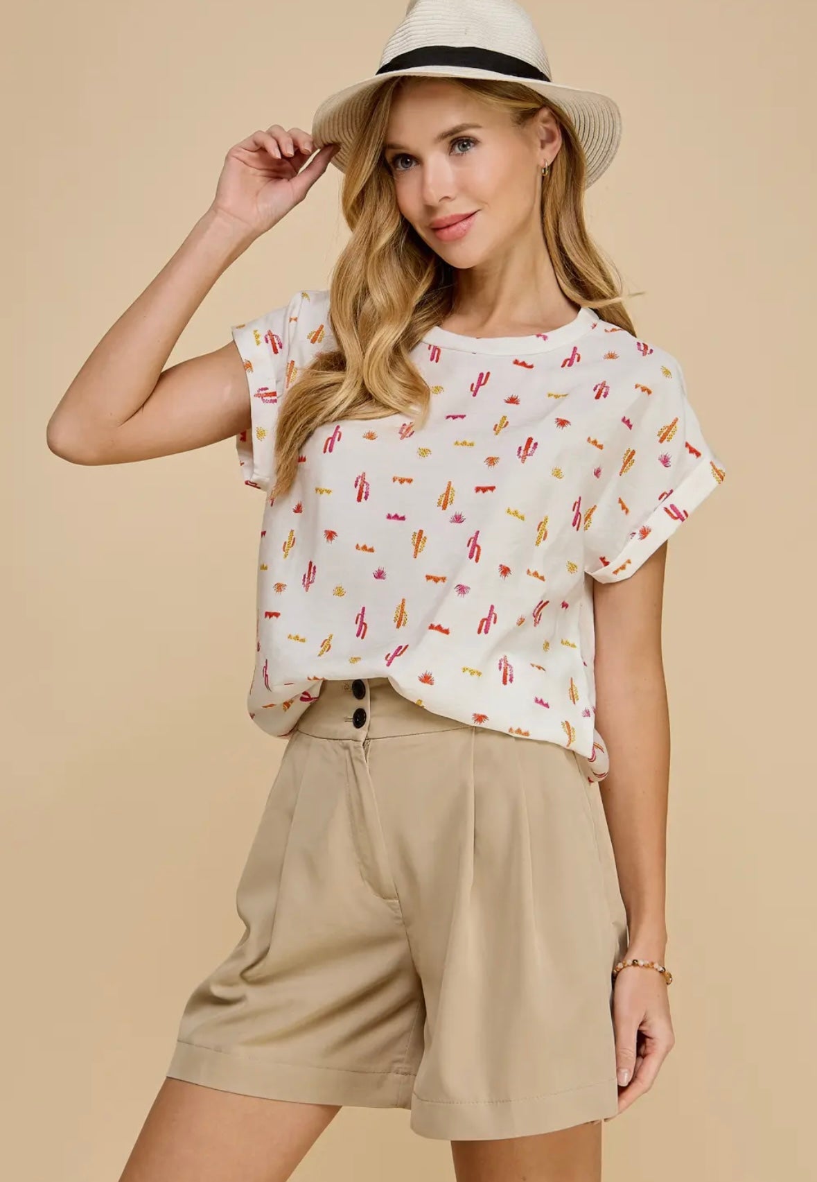 Sassy Cacti Top