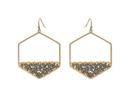 Gray Starlight Earrings
