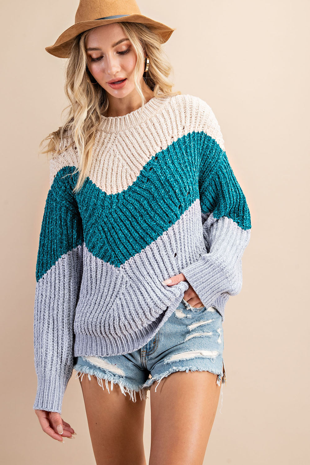 Lovely Blues Sweater
