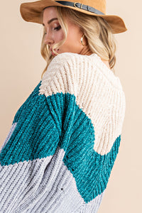 Lovely Blues Sweater