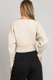 Heather Oat Sweater