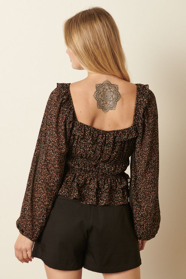 Festival Floral Top