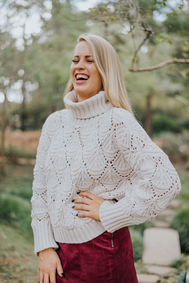 Brookie Crop Sweater