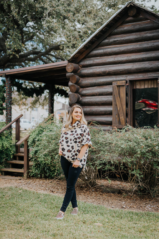 Comfy Leopard Sweater